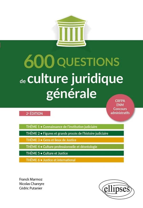 600 questions de culture juridique générale (2e éd.)