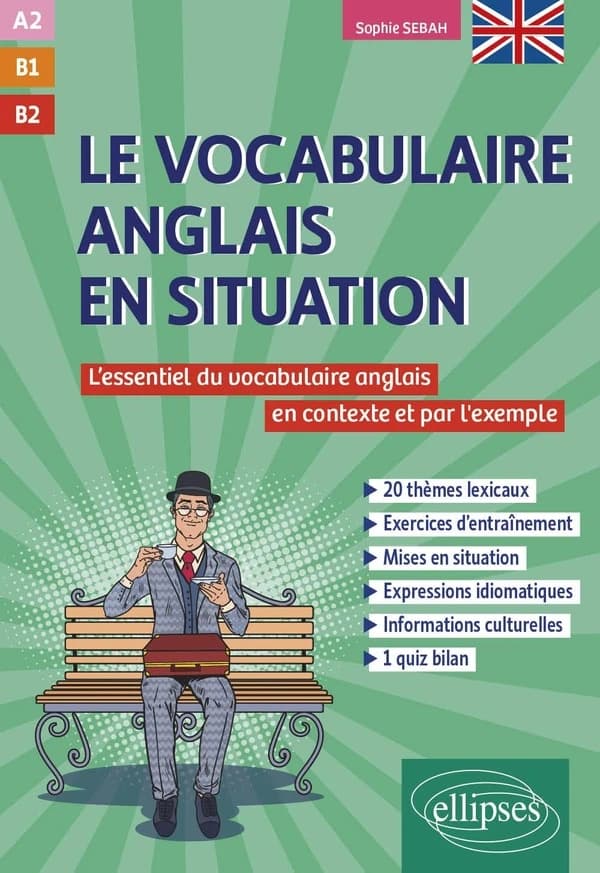 Le vocabulaire anglais en situation [A2-B1-B2] : l'essentiel du vocabulaire anglais en contexte et par l'exemple
