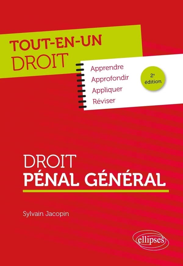 Droit pénal général (2e éd.) Sylvain Jacopin