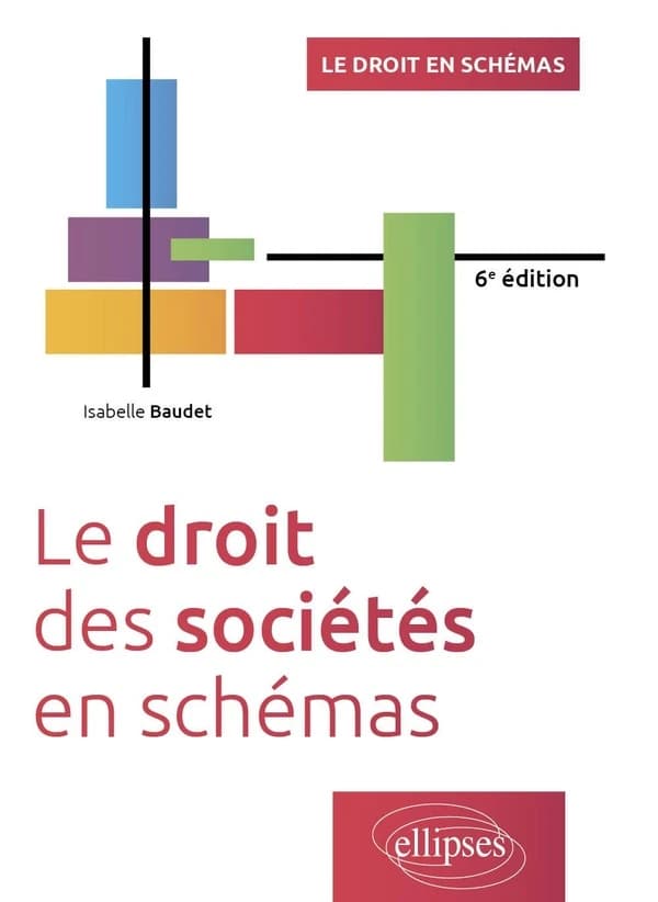 Le droit des sociétés en schémas (6e éd.) Isabelle Baudet,...