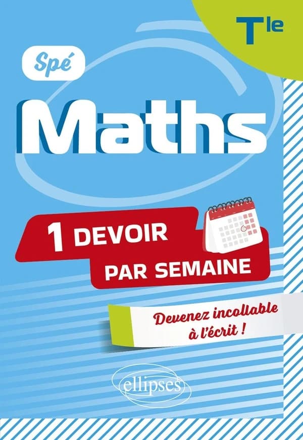 Maths, Terminale Spé
