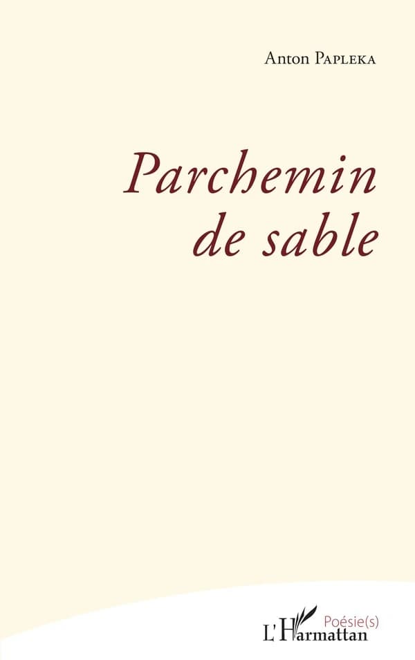 Parchemin de sable : poèmes
