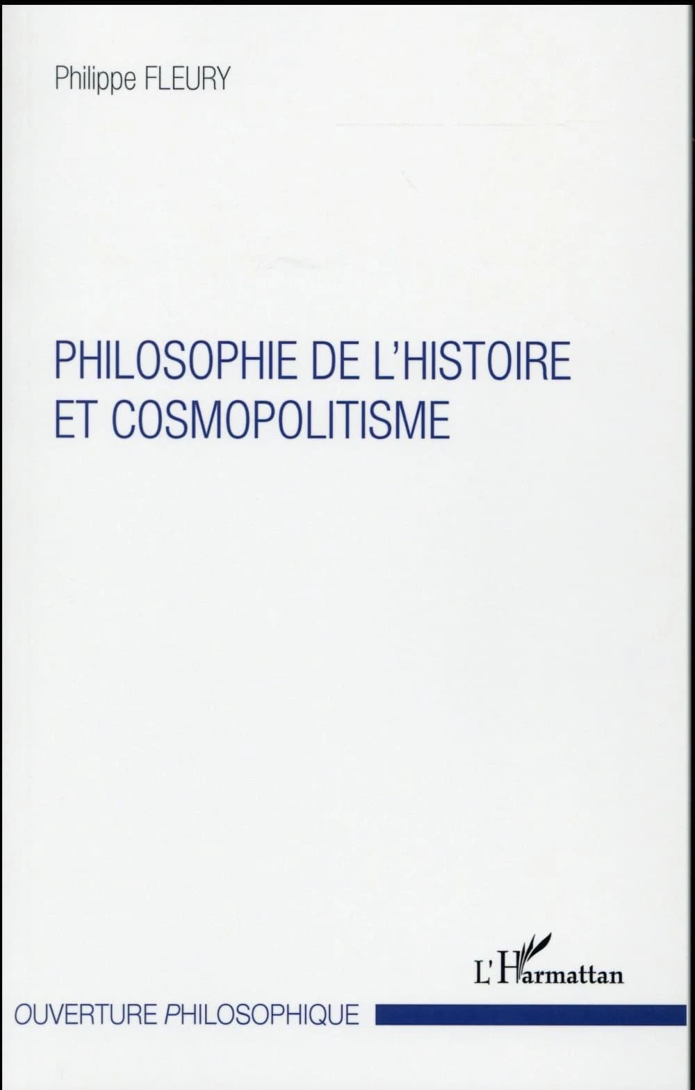 Philosophie de l'histoire et cosmopolitisme
