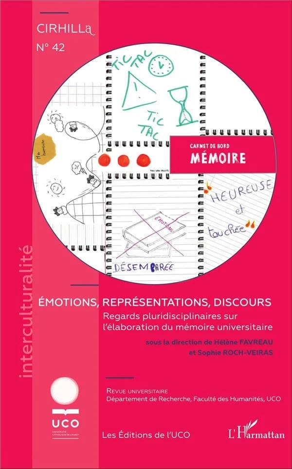 émotions, représentations, discours ; regards pluridisciplinaires sur l'élaboration du mémoire universiaire