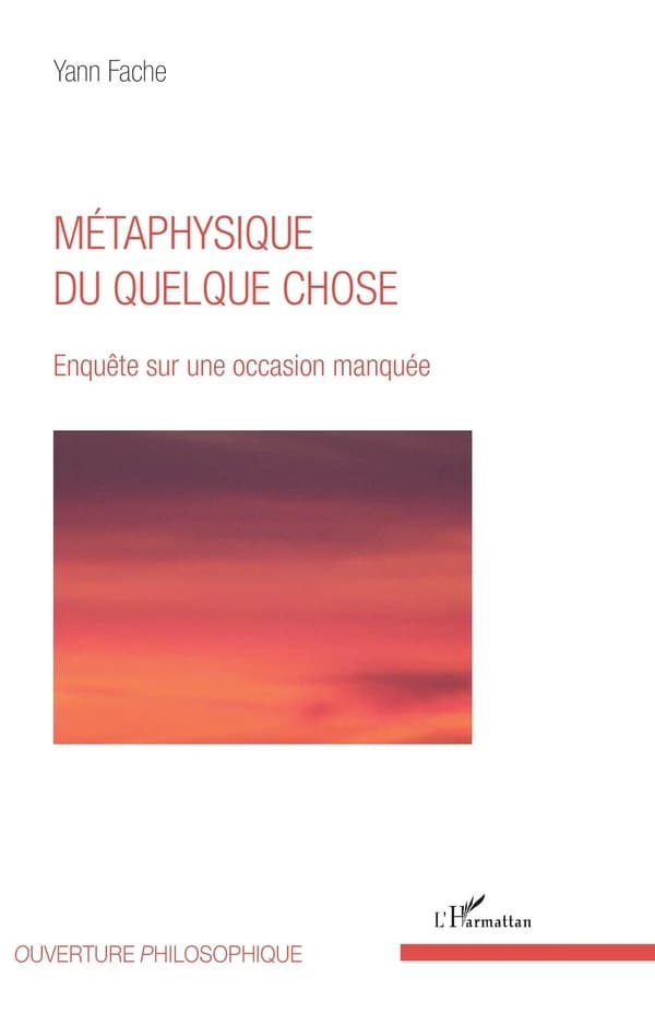 Métaphysique du quelque chose : enquête sur une occasion manquée