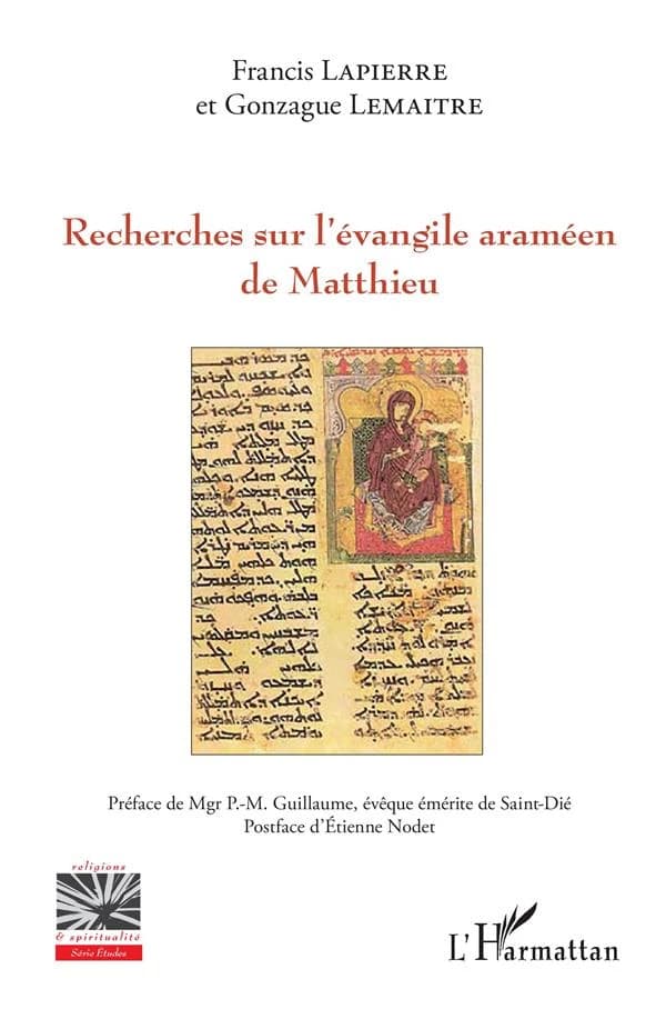Recherches sur l'Évangile araméen de Matthieu