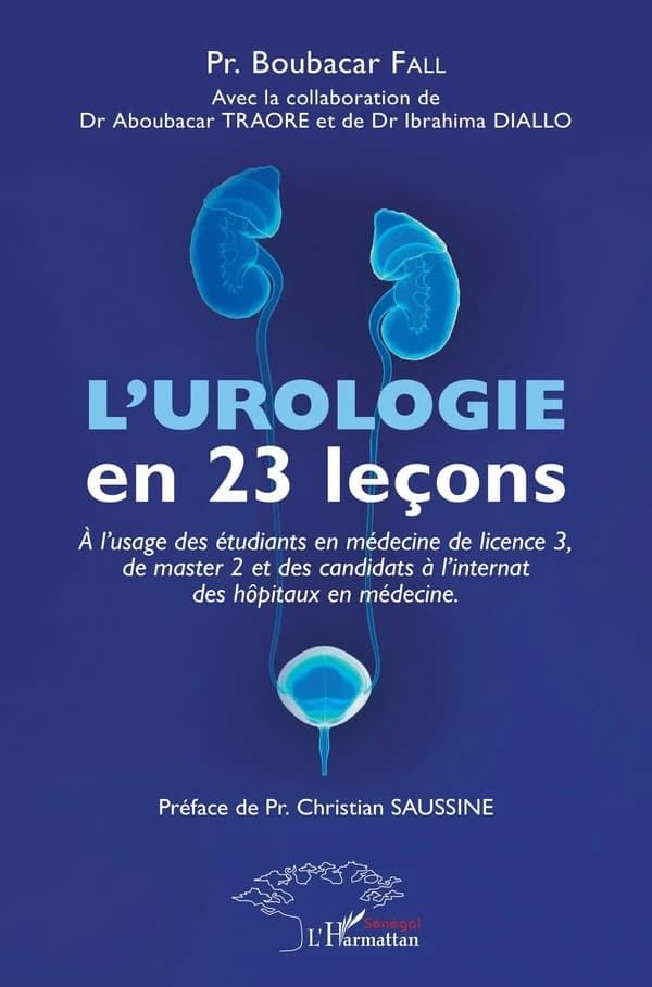 L'urologie en 23 leçons : à l'usage des étudiants en médecine de licence 3, de master 2 et des candidats à l'internat des hôpitaux en médecine