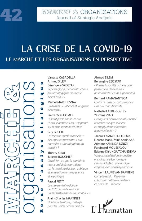 Revue Marché et organisations n.42 : la crise de la Covid-19, le marché et les organisations en perspective