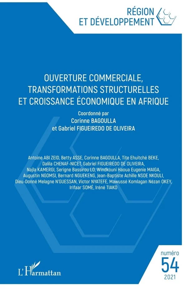 REGION ET DEVELOPPEMENT Tome 54 : ouverture commerciale, transformations structurelles et croissance économique en Afrique