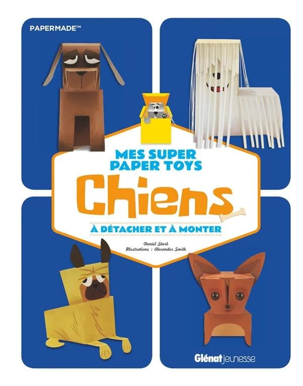 Mes super paper toys : chiens : à détacher et à monter : [Image à découper]