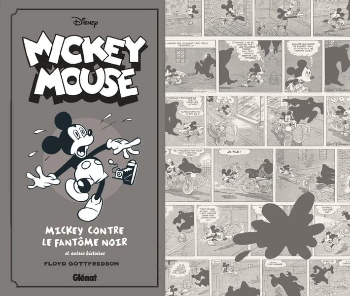 Mickey Mouse contre le fantôme noir : et autres histoires