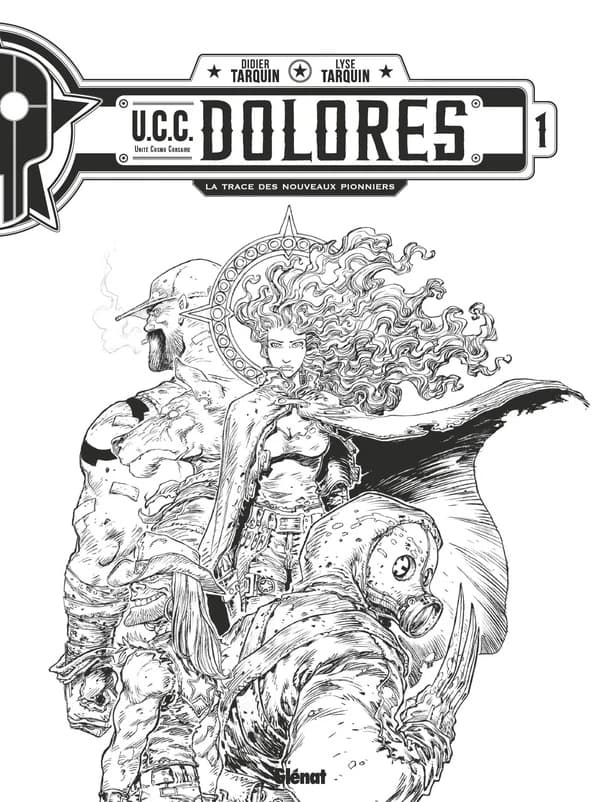 La trace des nouveaux pionniers ([Éd. en noir et blanc]) scénario, dessin, couleur, Didier Tarquin & Lyse Tarquin