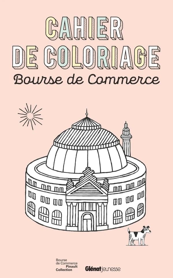 Cahier de coloriage : Bourse de commerce : [Album à colorier]