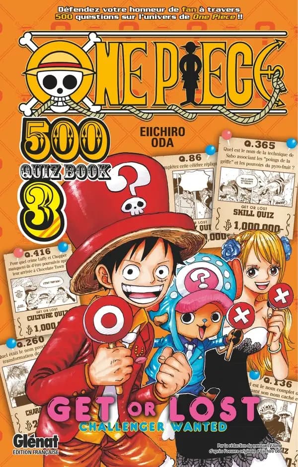 One piece : 500 quiz book. 3