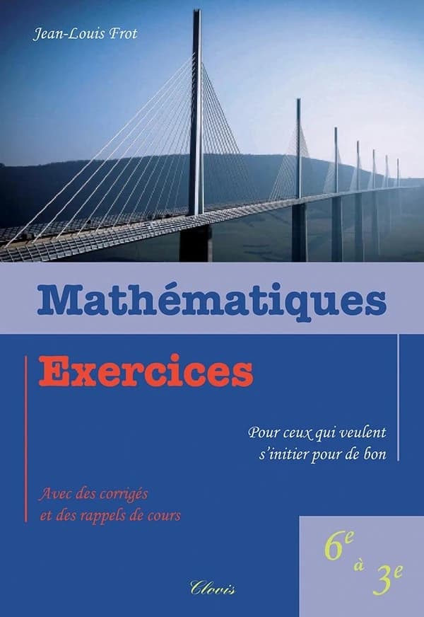 Mathématiques, exercices ; pour ceux qui veulent s'initier pour de bon