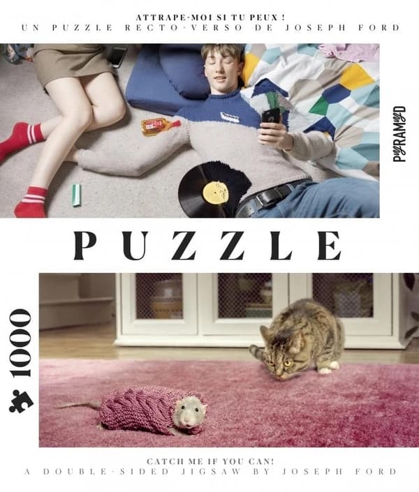 Attrape-moi si tu peux ! un puzzle recto-verso de Joseph Ford