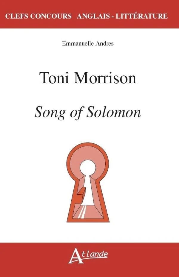 Toni Morrison, "Song of Solomon"