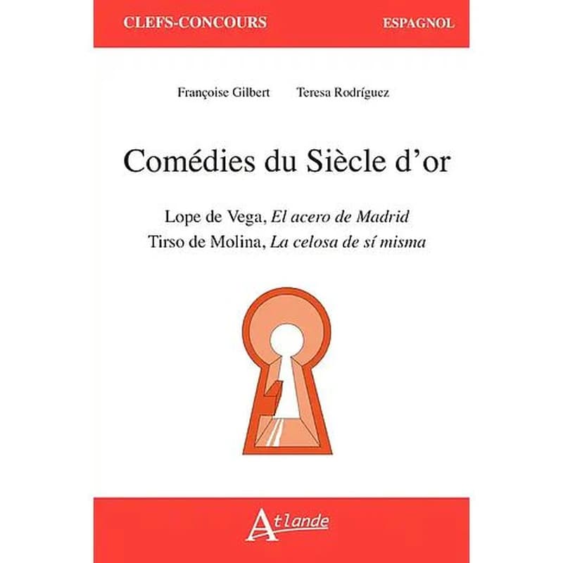 Comédies du Siècle d'or : Lope de Vega, "El acero de Madrid", Tirso de Molina, "La celosa de sí misma"
