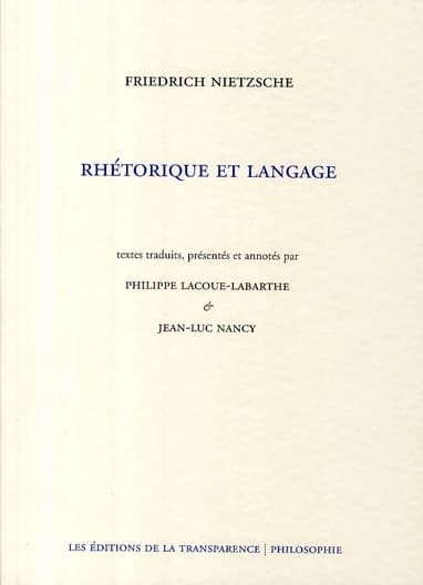 Rhétorique et langage