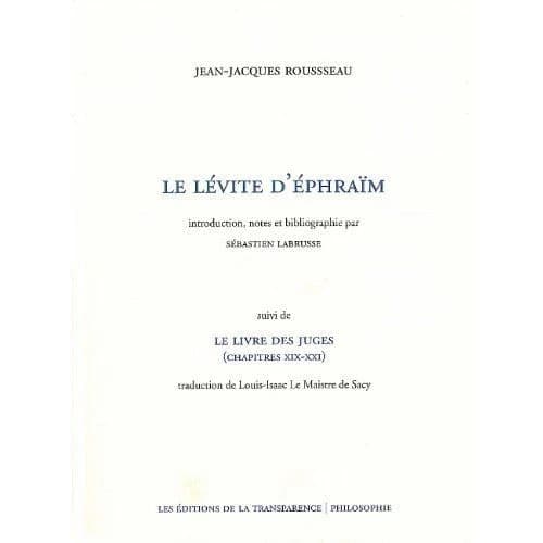 Le lévite d'Éphraïm