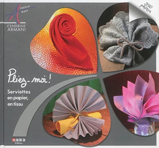 Pliez-moi ! : serviettes en papier, en tissu : 390 photos