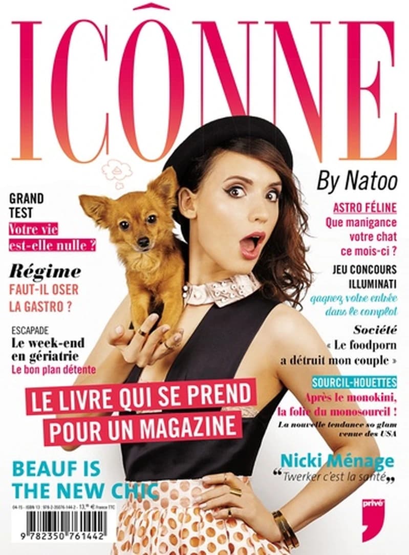 Icônne : le livre qui se prend pour un magazine