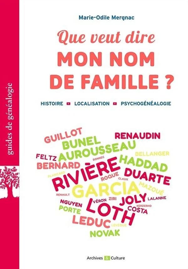 Que veut dire mon nom de famille ? : histoire, localisation, psychogénéalogie