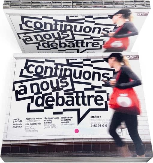 L'Athénée s'affiche