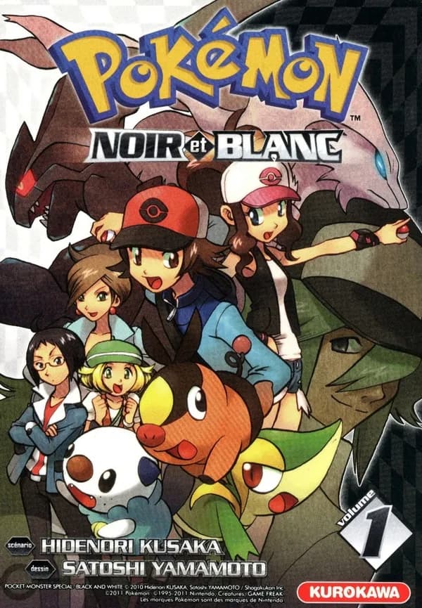 Pokémon noir et blanc. Volume 1 par Hidenori Kusaka - LivreZone Maroc