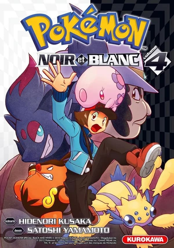 Pokémon noir et blanc. Volume 4