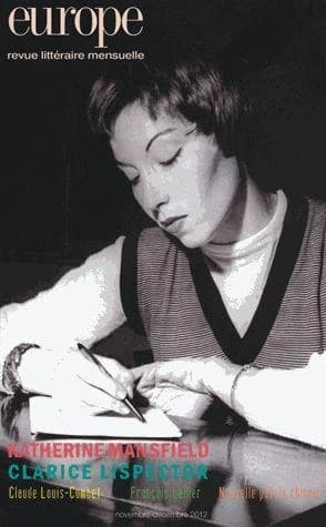 Revue Europe n.1003 : t.1004 ; novembre décembre 2012 ; Katherine Mansfield, Clarice Lispector