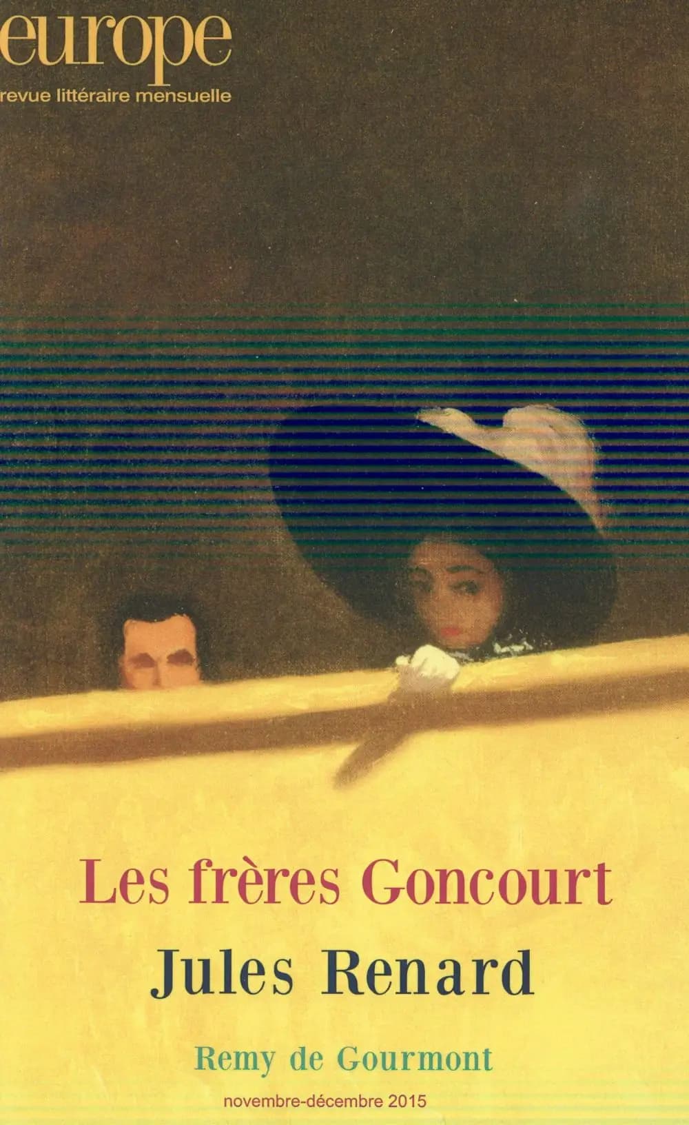Revue Europe n.1039 : 1040 ; les frères Goncourt