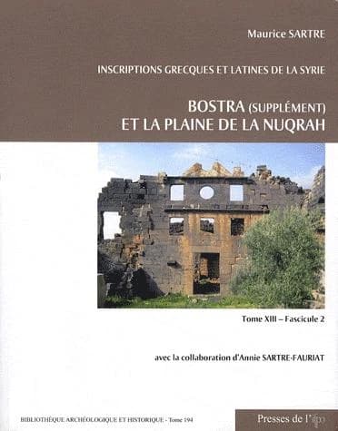 Bostra, supplément et la plaine de la Nuqrah