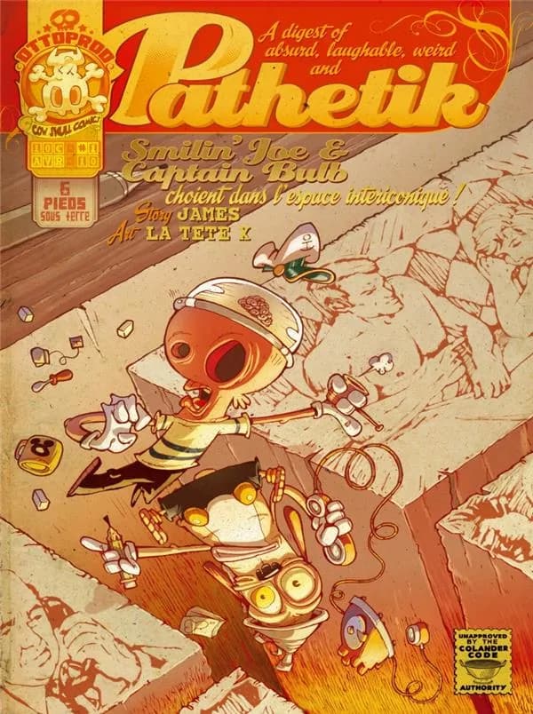 Smilin' Joe & Captain Bulb choient dans l'espace interconique !