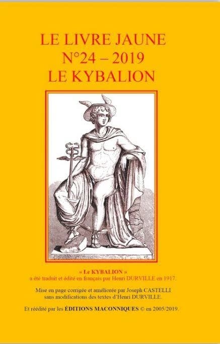 Le livre jaune Tome 24 : le Kybalion