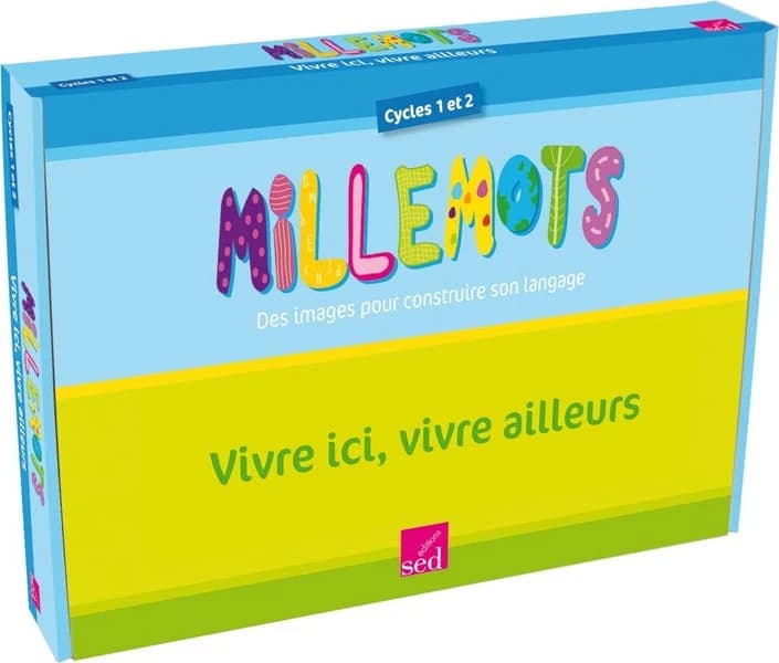 MILLEMOTS : vivre ici vivre ailleurs ; mallette complète
