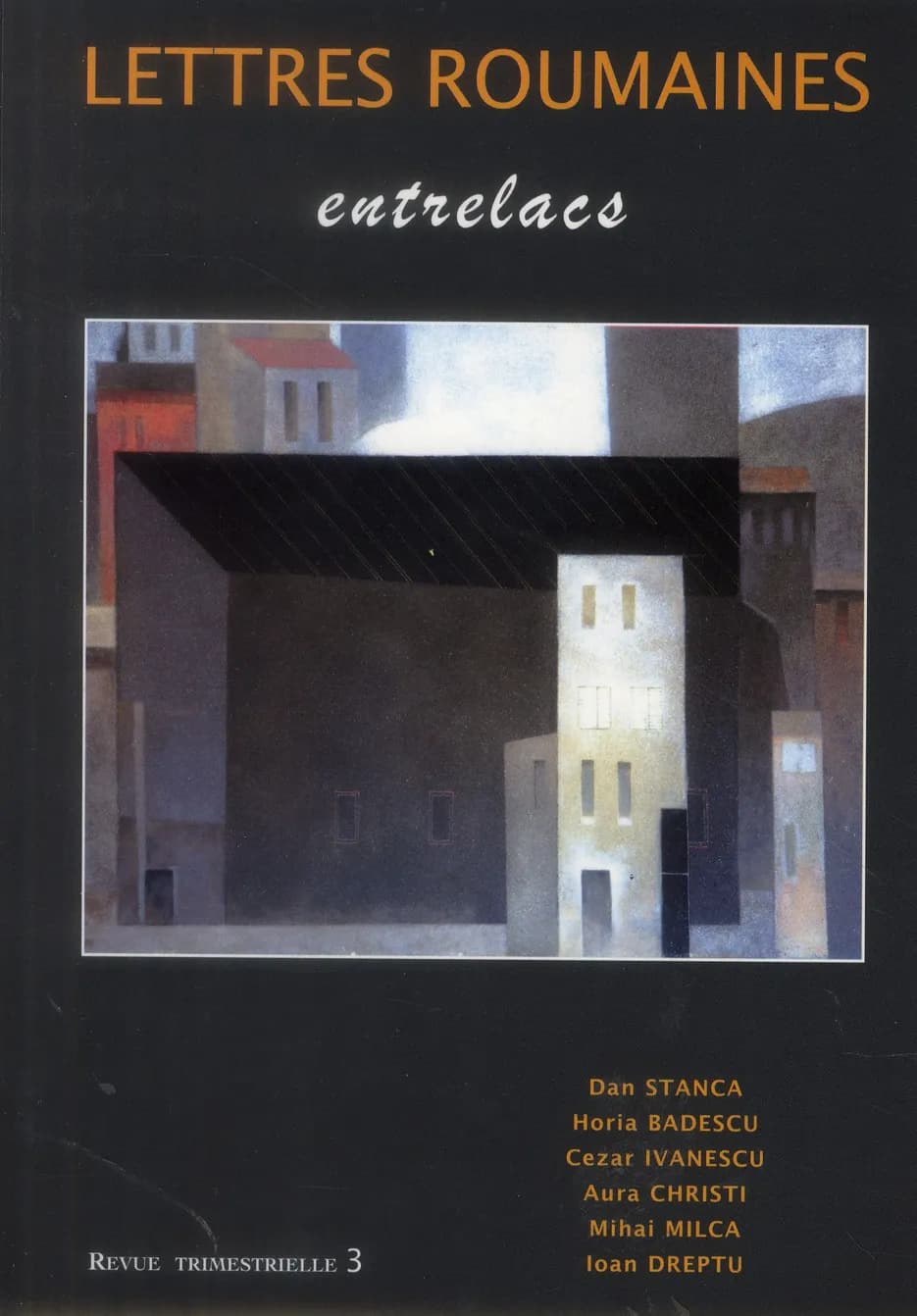 LETTRES ROUMAINES n.3 : entrelacs