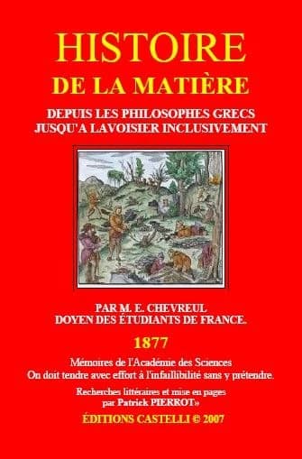 Histoire de la matière : depuis les philosophes grecs jusqu'à Lavoisier inclusivement