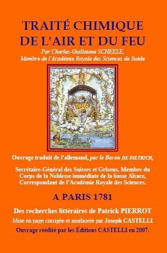 Traité chimique de l'air et du feu