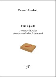 Vers à pieds : service de 40 pièces dont une cassée dans le transport ; suivi de Pourquoi j'écris