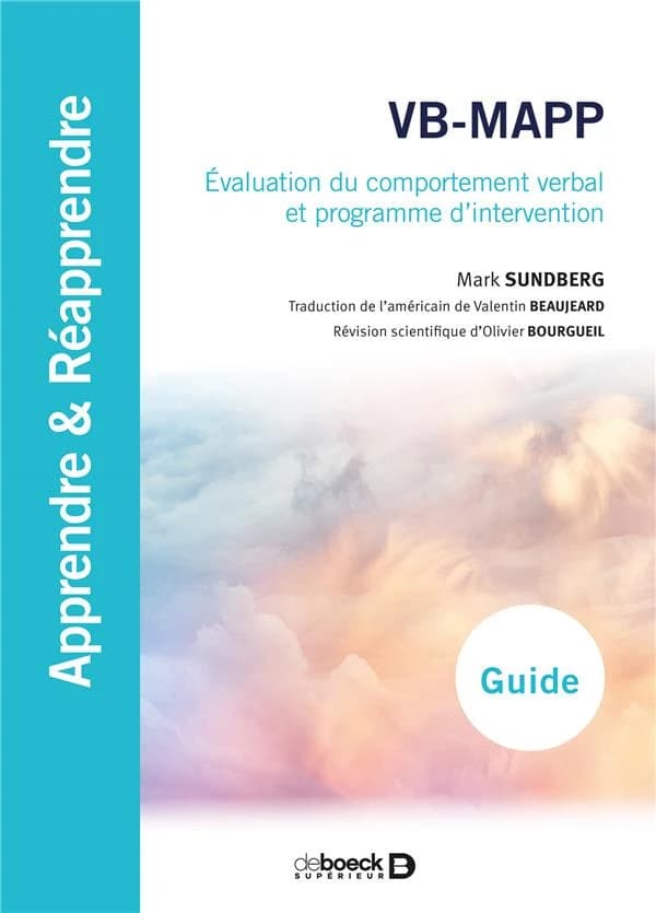 VB-MAPP ; évaluation du comportement verbal et programme d'intervention