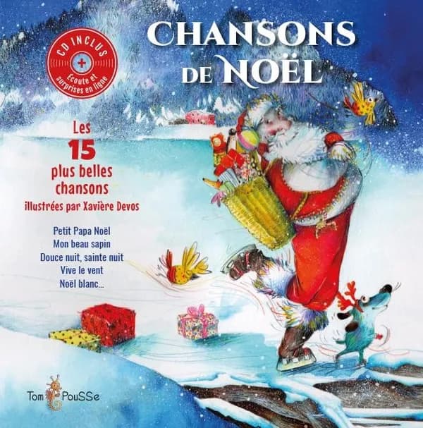 Chansons de Noël : les 15 plus belles chansons : Petit papa Noël, Mon beau sapin, Douce nuit, sainte nuit, Noël blanc...