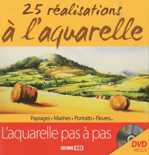 25 réalisations à l'aquarelle
