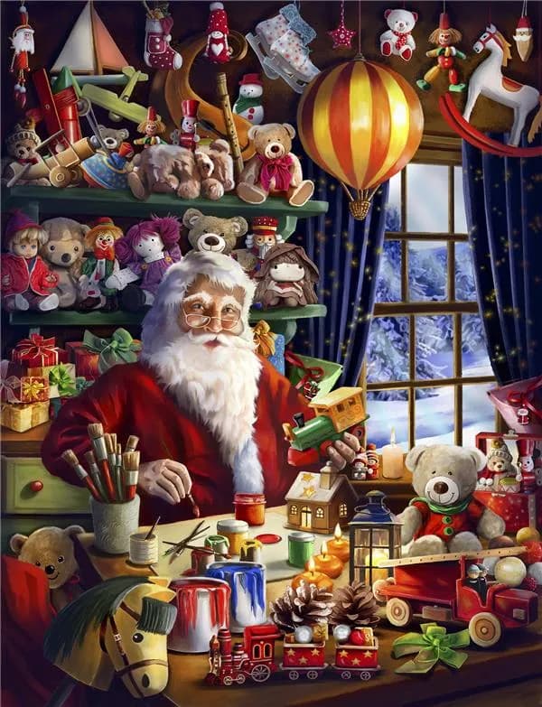 Calendrier de l'avent l'atelier du Père Noël