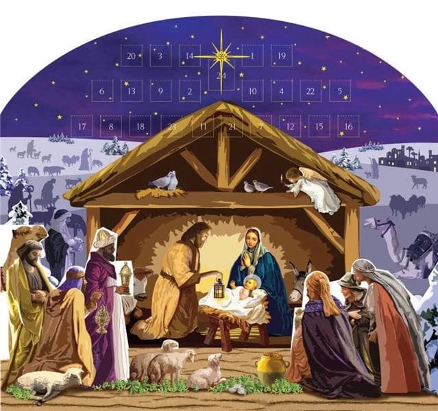 Calendrier de l'avent : l'étoile de Bethléem
