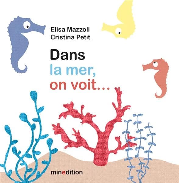 Dans la mer, on voit