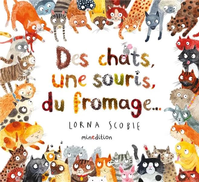 Des chats, une souris, du fromage