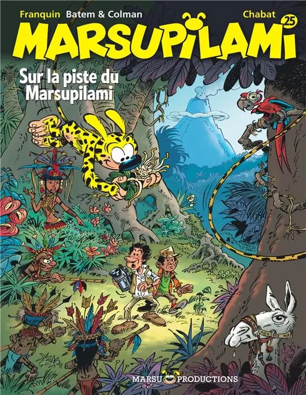 Sur la piste du Marsupilami : la BD du film