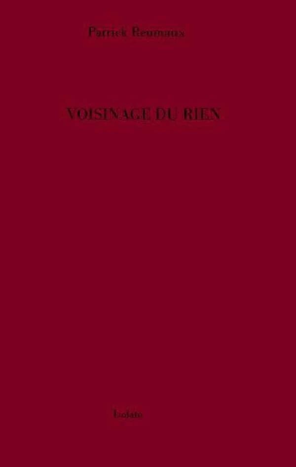 Voisinage du rien