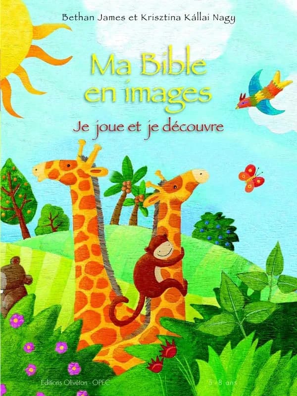 Ma bible en images ; je joue et je colorie